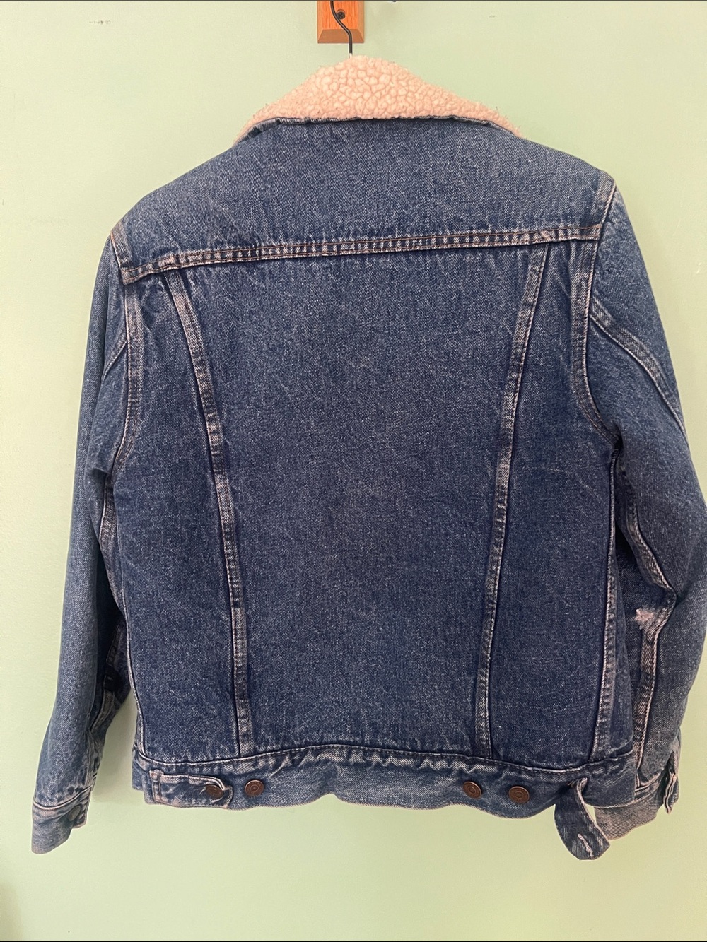 GAP Pioneer Sherpa Lined Jean Jacket - Picture 3 of 4